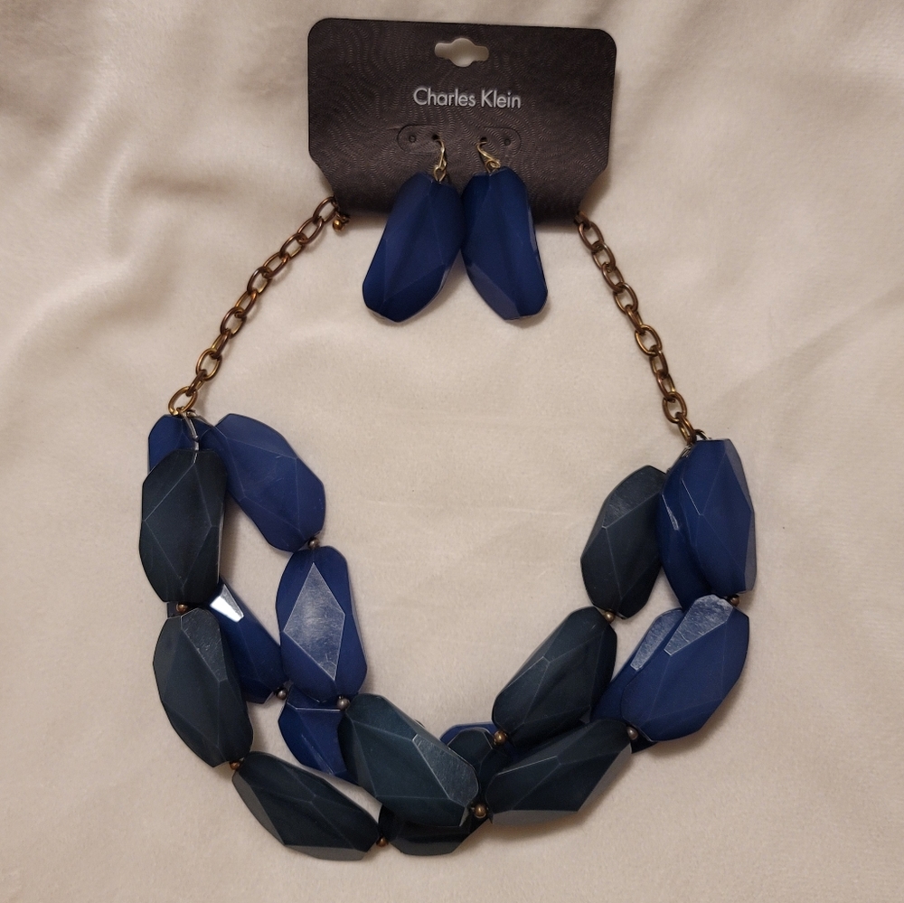 Charles Klein necklace and earrings set